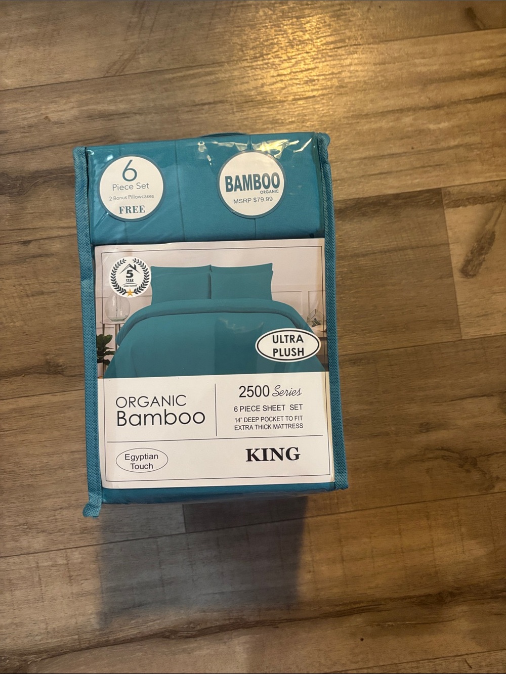 Ultra Plush King Sheet Set - Teal